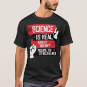 WISSENSCHAFT IST WIRKLICH T-Shirt (Vorderseite)