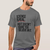 WISSENSCHAFT IST WIRKLICH T-Shirt (Vorderseite)