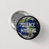 Wissenschaft ist Zoll 1-1/4 Miniknopf von Button (Vorne & Hinten)