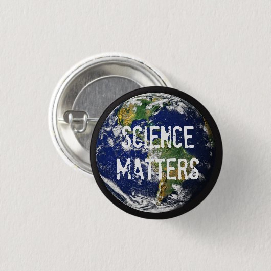 Wissenschaft ist Zoll 1-1/4 Miniknopf von Button (Vorne & Hinten)