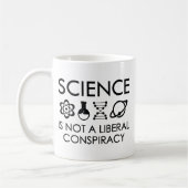 Wissenschaft Kaffeetasse (Links)