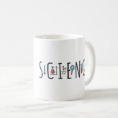 Wissenschaft Kaffeetasse (VorderseiteRechts)
