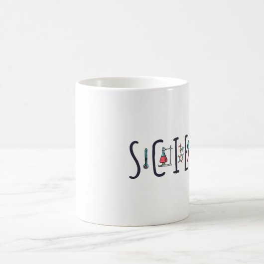 Wissenschaft Kaffeetasse (Mittel)