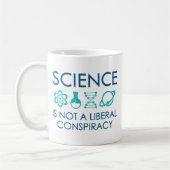 Wissenschaft Kaffeetasse (Links)