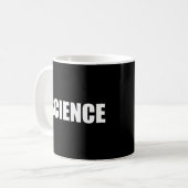Wissenschaft Kaffeetasse (Vorderseite Links)
