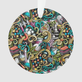 Wissenschaft - Lehrer - Ornament