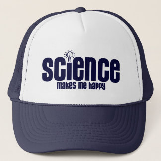 WISSENSCHAFT…. MACHT MICH GLÜCKLICH TRUCKERKAPPE
