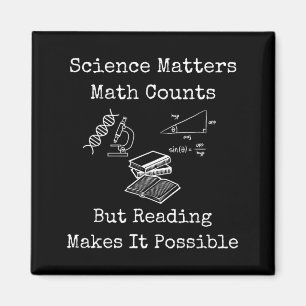 Wissenschaft Mathematik zählt, aber Lesen macht es Magnet