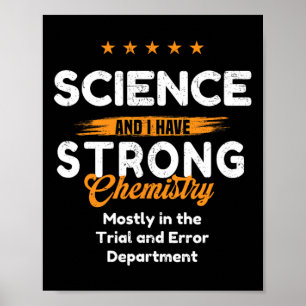 Wissenschaft mit emotionaler Chemie ~ Funny Val Poster