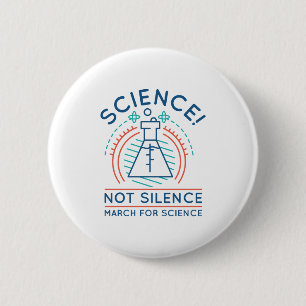 Wissenschaft nicht Schweigen Button
