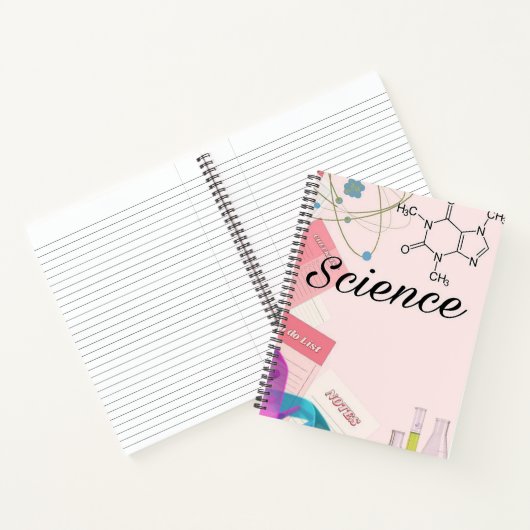 Wissenschaft Notizblock (Innenseite)