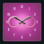 Wissenschaft ordnet | Aussenseiter-Geschenke an Quadratische Wanduhr<br><div class="desc">Wissenschafts-Symbolentwurf - groß für Studenten, Mathematiker, Mathe/Lehrer für Wissenschaft, Professoren, Forscher oder für alle, die Sie Wissenschaftler dort draussen schreiben!</div>