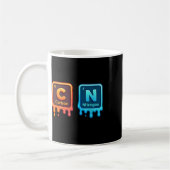 Wissenschaft Periodensystem 67 Meme Ästhetik Lusti Kaffeetasse (Links)
