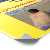 Wissenschaft, Physik, Eigenschaften des Lichts Poster (Ecke)