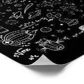 Wissenschaft Physik Mathematik Chemie Biologie Ast Poster (Ecke)