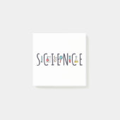 Wissenschaft Post-it Klebezettel (Vorderseite)