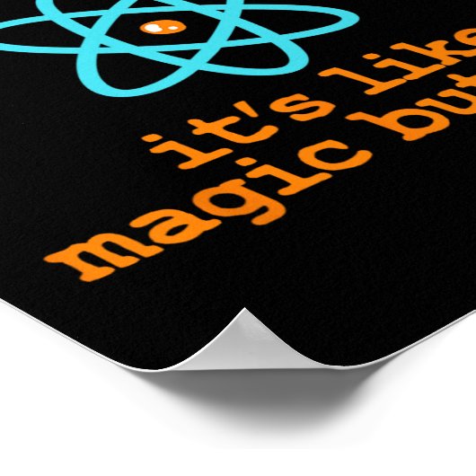 Wissenschaft Poster (Ecke)