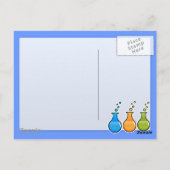 Wissenschaft Postkarte (Rückseite)