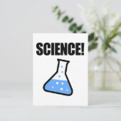 Wissenschaft! Postkarte (Stehend Vorderseite)