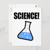 Wissenschaft! Postkarte (Vorne/Hinten)