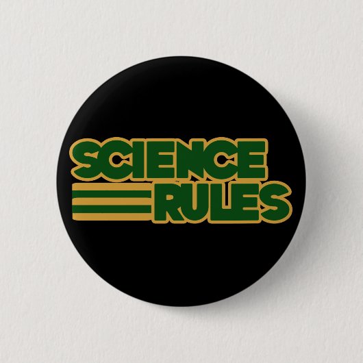 Wissenschaft regiert button (Vorderseite)