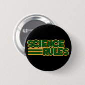 Wissenschaft regiert button (Vorne & Hinten)