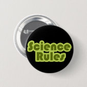 Wissenschaft regiert button (Vorne & Hinten)