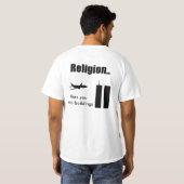 Wissenschaft/Religion fliegt Sie. Shirt (Schwarz voll)