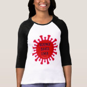 Wissenschaft Rette Leben - Flatten der Corona-Kurv T-Shirt (Vorderseite)