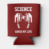 Wissenschaft Rettete mein Leben Dosenkühler (Vorderseite)