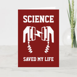 Wissenschaft Rettete mein Leben Karte