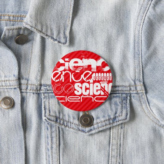 Wissenschaft; Rote Streifen Button (Beispiel)