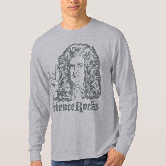 Wissenschaft Sir-Isaac Newton schaukelt Shirts (Vorderseite)