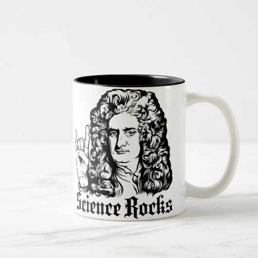 Wissenschaft Sir-Isaac Newton schaukelt Tassen (Rechts)