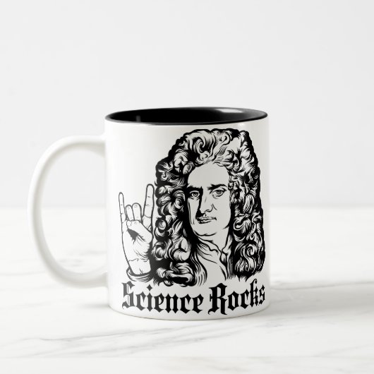 Wissenschaft Sir-Isaac Newton schaukelt Tassen (Links)