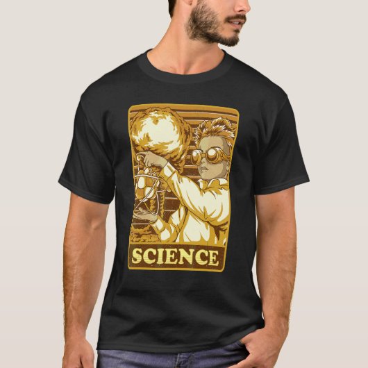 Wissenschaft Spaß Nukleare Explosion Blast Physik T-Shirt (Vorderseite)