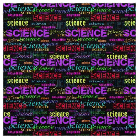 Wissenschaft Stoff (Muster)