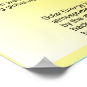 Wissenschaft, Treibhauseffekt, Einführung Poster (Ecke)