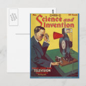 Wissenschaft und Erfindungen Postkarte (Vorne/Hinten)