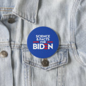 WISSENSCHAFT UND FAKTEN FÜR JOE BIDEN BUTTON (Beispiel)