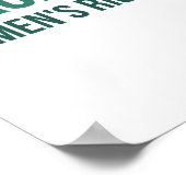 Wissenschaft und globale Erwärmung des Klimawandel Poster (Ecke)