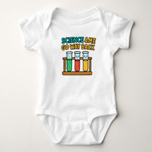 Wissenschaft und ich gehen weit zurück, Teströhrch Baby Strampler