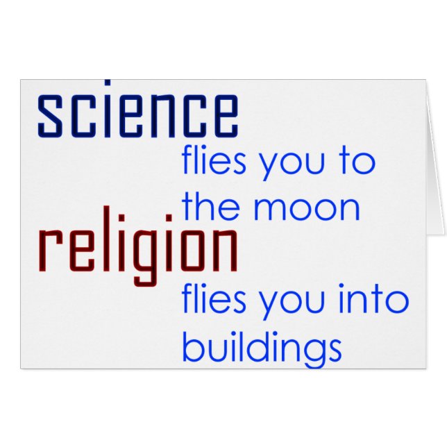 Wissenschaft und Religion (Vorderseite (Horizontal))