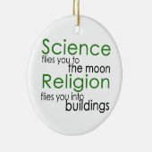 Wissenschaft und Religion Keramikornament (Rechts)