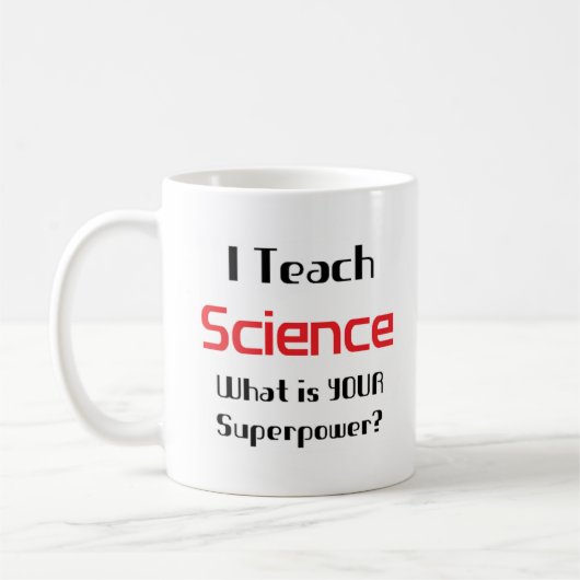 Wissenschaft unterrichten kaffeetasse (Links)