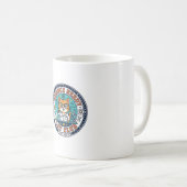 Wissenschaft Verrückte Katze Katzenmutter Geschenk Kaffeetasse (VorderseiteRechts)