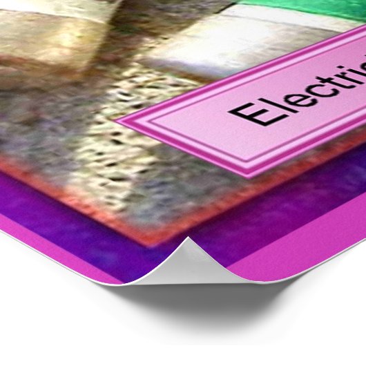 Wissenschaft, Verständnis von Elektrizität Poster (Ecke)