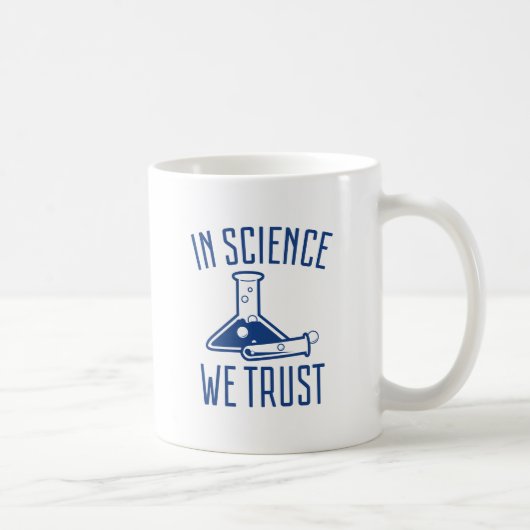 Wissenschaft Vertrauen Kaffeetasse (Rechts)