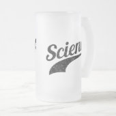 Wissenschaft - Wahrer Glaube Mattglas Bierglas (VorderseiteRechts)