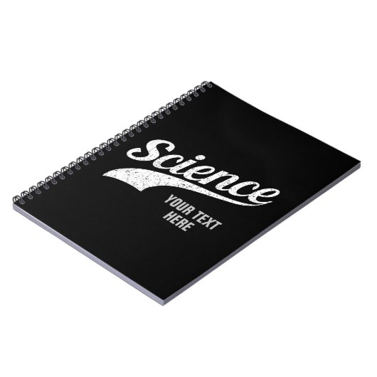 Wissenschaft - Wahrer Glaube Notizblock (Linke Seite)